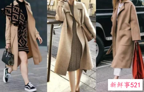 冬天驼色大衣