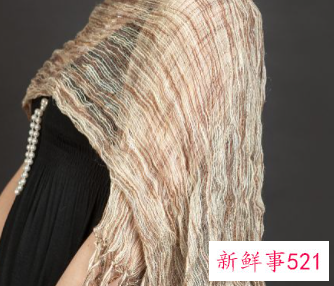 防晒披肩的各种围法图解