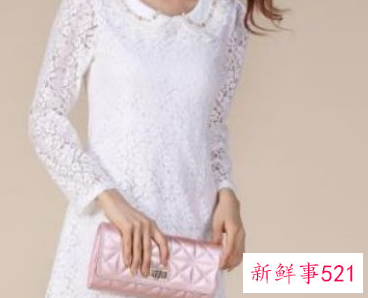 蕾丝裙连衣裙显成熟吗