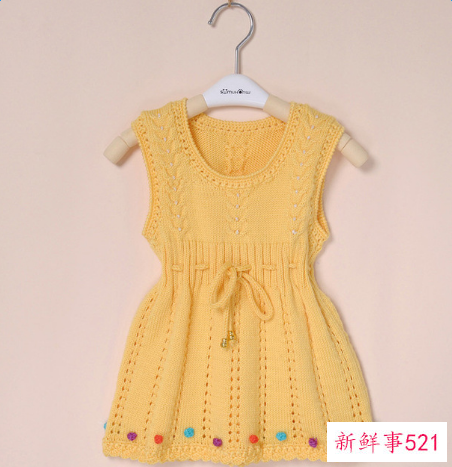 儿童毛衣的编织花样图解