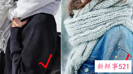 秋冬围巾颜色搭配技巧