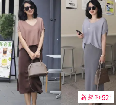 中年肥胖女人穿衣搭配