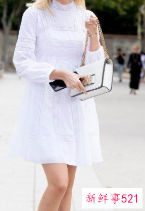 蕾丝裙连衣裙显成熟吗