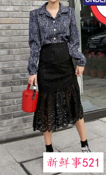 蕾丝裙连衣裙显成熟吗