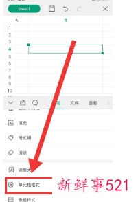 wps表格格式怎么调整