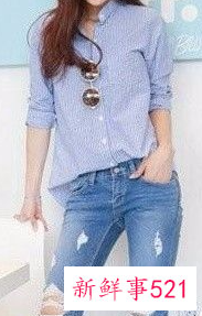 女式衬衫怎么搭配