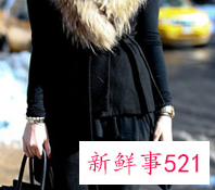 毛领大衣的内搭如何选择