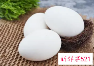 食用鹅蛋的七大禁忌