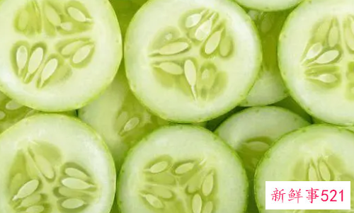 黄瓜片敷脸有什么作用与功效