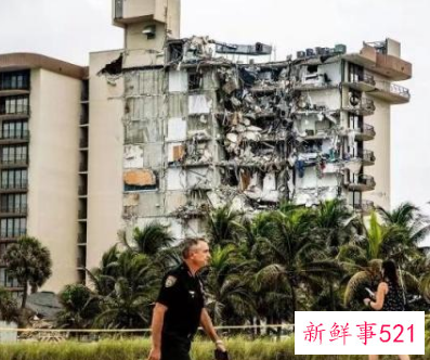 美国一高层公寓凌晨倒塌，近百人下落不明