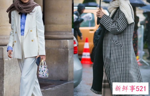 毛衣可以搭围巾吗