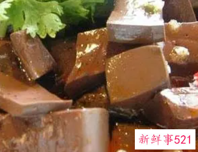 新鲜猪血的制作过程