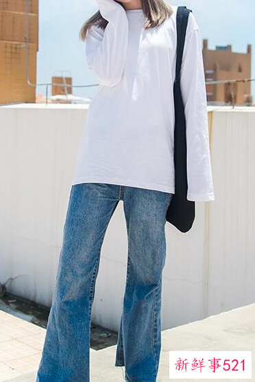 40一50女士阔腿裤穿什么上衣