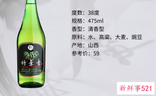 光瓶白酒排行榜前十名