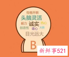 b型血人的性格特征