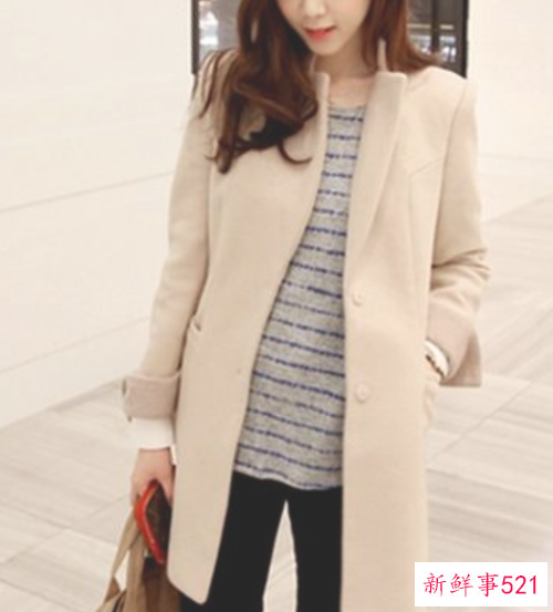 米色的外套要怎么搭配好看