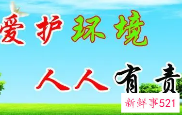 设计一条保护生态环境的宣传标语