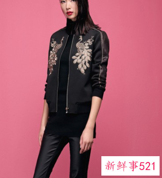 聚会装扮如何吸睛不浮夸刺绣夹克帮你解答
