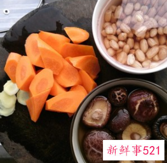 香菇红萝卜排骨汤