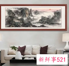 办公室北墙挂什么画招财