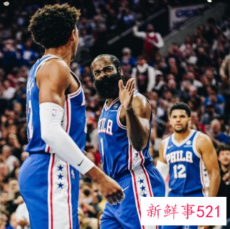 哈登下半场仅2次出手0分，全场0罚球生涯首次