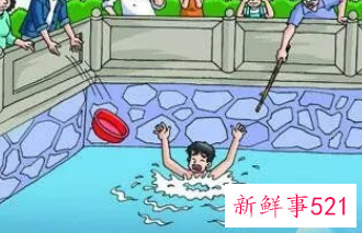 梦见学游泳差点溺水