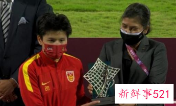 中国女足亚洲杯夺冠，王珊珊获MVP
