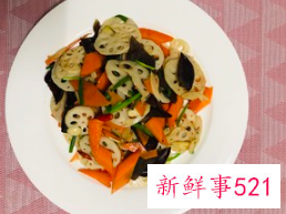 炒脆藕怎么做好吃