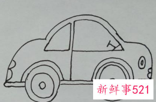 怎么画车一步一步