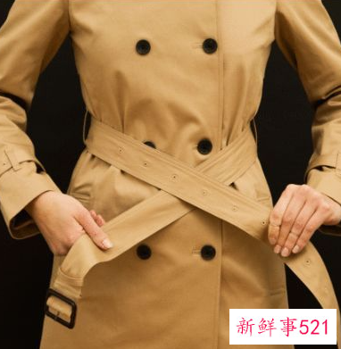 大衣腰带怎么系好看