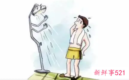 夏季运动后别立即冲凉