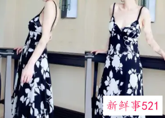 v领吊带背心搭配