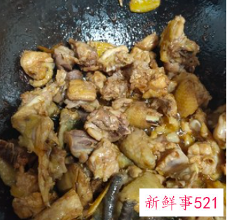 红烧鸡块的制作方法