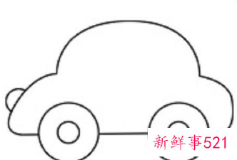 怎么画车一步一步