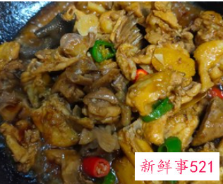 红烧鸡块的制作方法