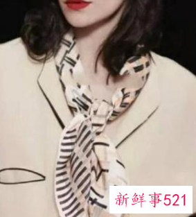 最简单的小方巾系法