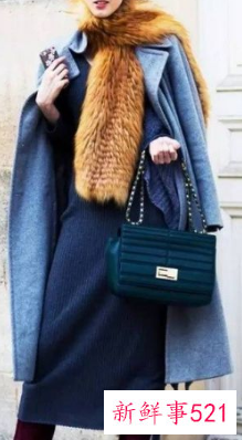 女生冬季酷酷的穿搭