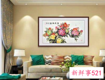 客厅什么样的背景图招财