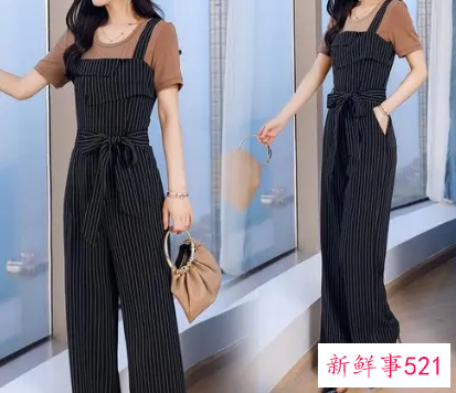 男女通杀的连体裤穿出时尚造型