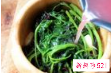 上汤红苋菜的做法