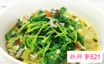 上汤红苋菜的做法