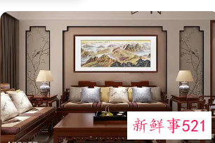 沙发背景墙挂什么画好看