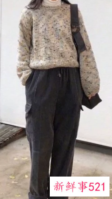 女生冬季酷酷的穿搭