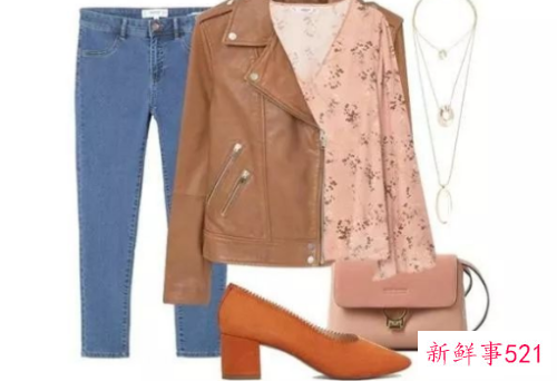 碎花衬衫的各种搭配