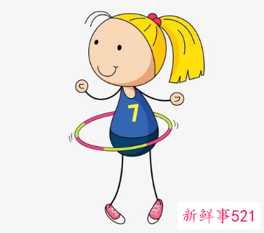 呼啦圈减肥瘦腰的要点