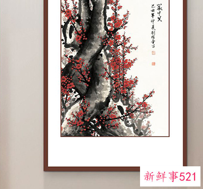 家里挂梅花吉利吗