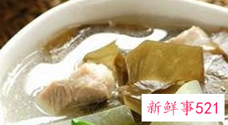 冬瓜海带瘦肉汤