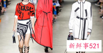 秀场时尚穿搭示范