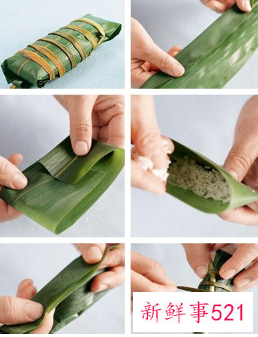 长方形粽子的做法和包法