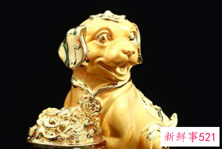 财福双犬属狗本命年吉祥物